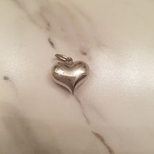 Silver Heart charm